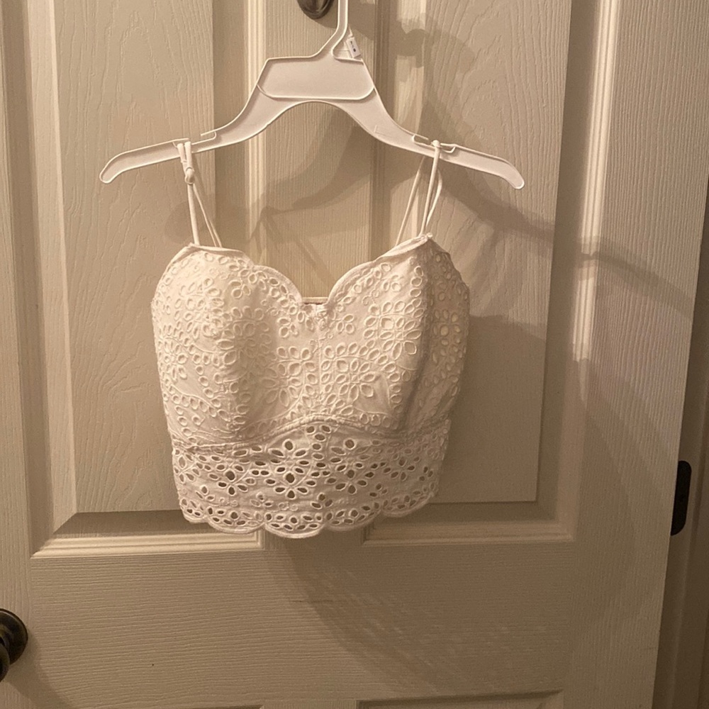 white tank top with design